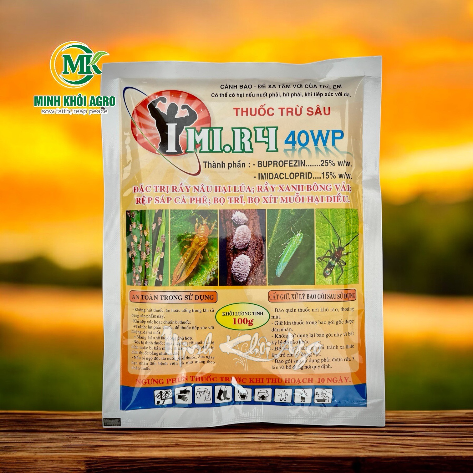 Thuốc đặc trị rầy IMI.R4 - Gói 100g